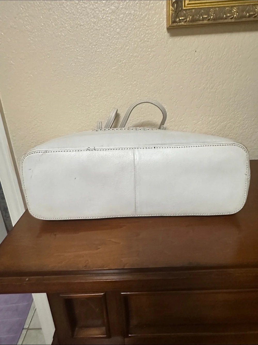TALBOTS  Perforated Tote Bag